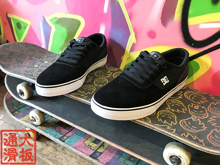 Giày skate DC chuyên nghiệp cổ điển chống mòn lông lật 3e lakai Giày Lycra giản dị tipper thủy triều vượt qua cửa hàng skate lớn