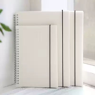 Cloud Wood grocery grid book loose-leaf notebook thread circle book hand book notebook student stationery grid book