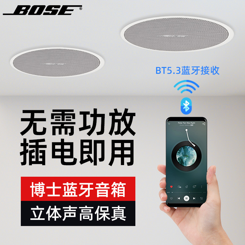 Dr. Bose Fs2C Smart Home Background Music Public Address Wireless Bluetooth Ceiling Speaker Dr. Bose Fs2C Smart Home Background Music Public Address Wireless Bluetooth Ceiling Speaker