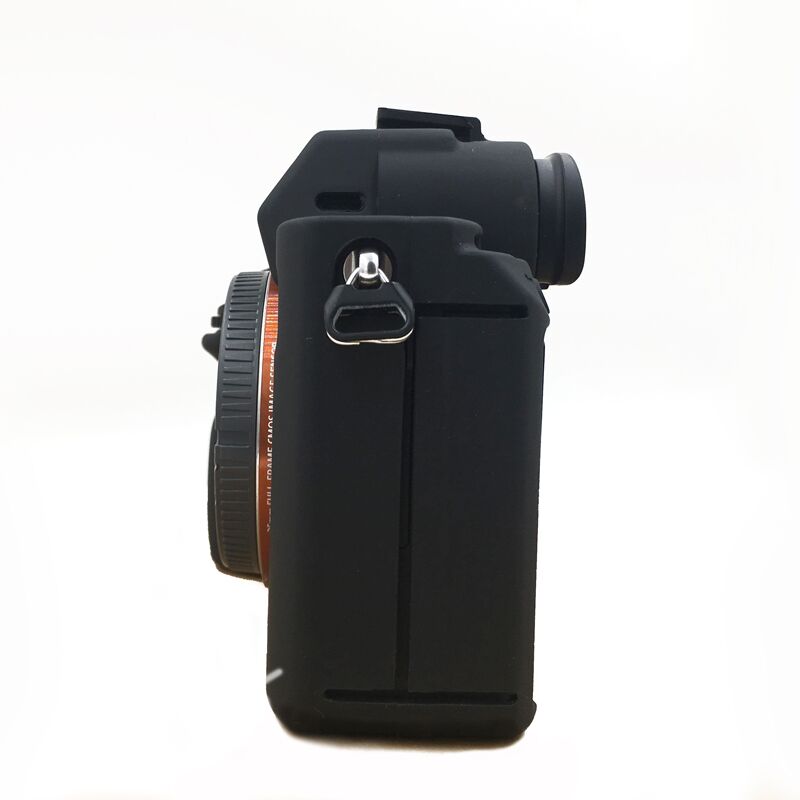 Sony A73 A7RM3 A7R3 III A73 A7M3 A7III vi camera silicone tay bao da bảo vệ - Phụ kiện máy ảnh kỹ thuật số túi máy ảnh da