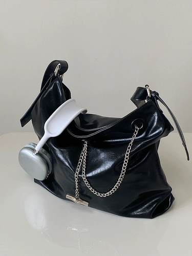 Вместительная и большая сумка через плечо, цепь, сумка на одно плечо, премиум класс