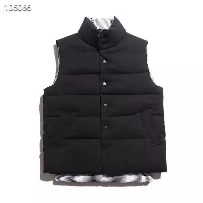 18ss mẫu đôi mùa đông kho báu cotton nam vest nữ ấm áp áo bông cotton quần áo thể thao