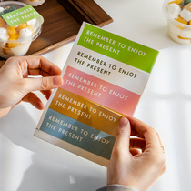 ins wind English stickers baking desserts mousse cake yoghurt pudding macaron packaging adhesive customised