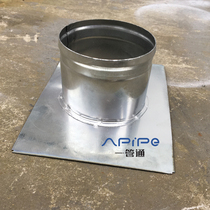 Manufacturer:Ventilation pipe white iron processing duct saddle tuyere rear cover tuyere square round square round