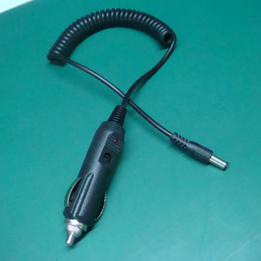 Car-mounted cigarette lighter Gongma seat charging car electric appliance display camera direct current DC12V standard connector