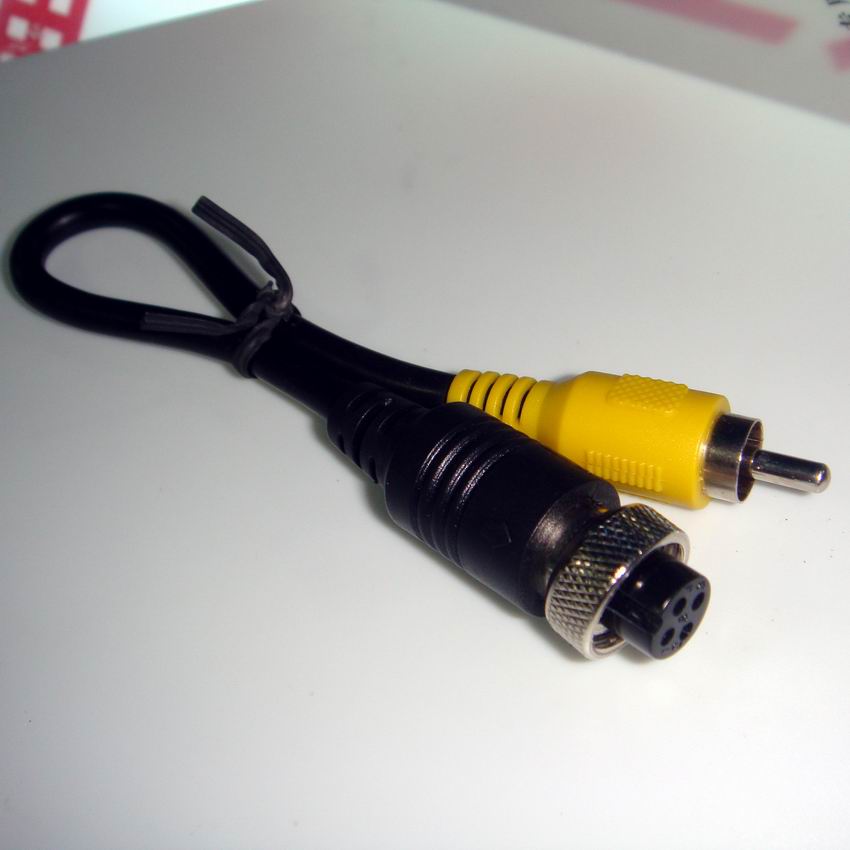M12 Aerospace Core 4 - core RCA Transmission Line Vehicle Recording Camera Special Connection Customization