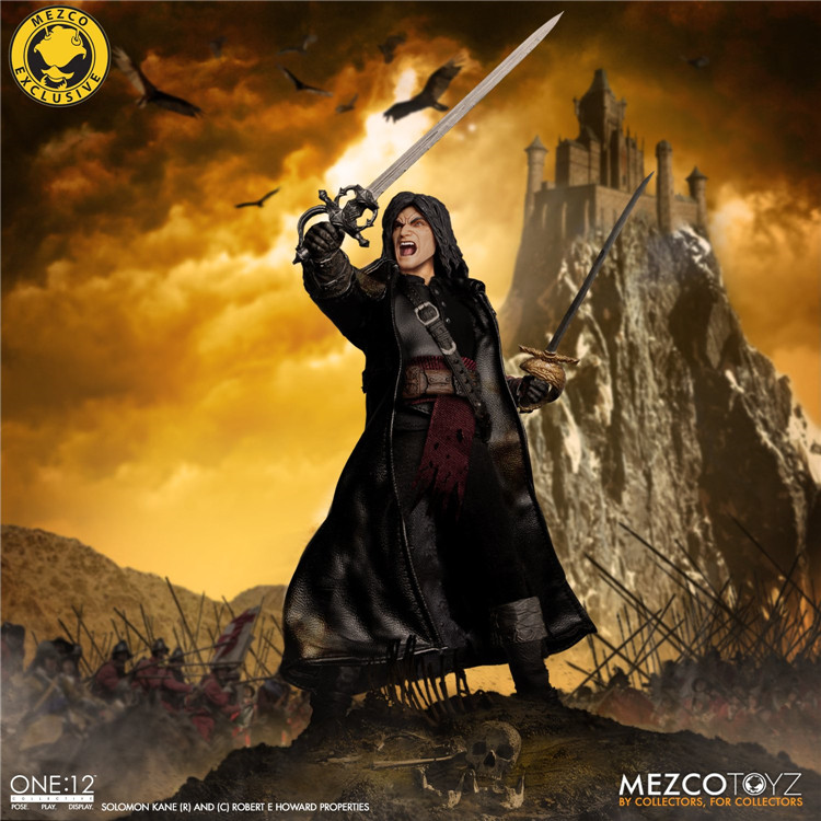 Mezco One:12 Collective Solomon Kane In Stock | eBay
