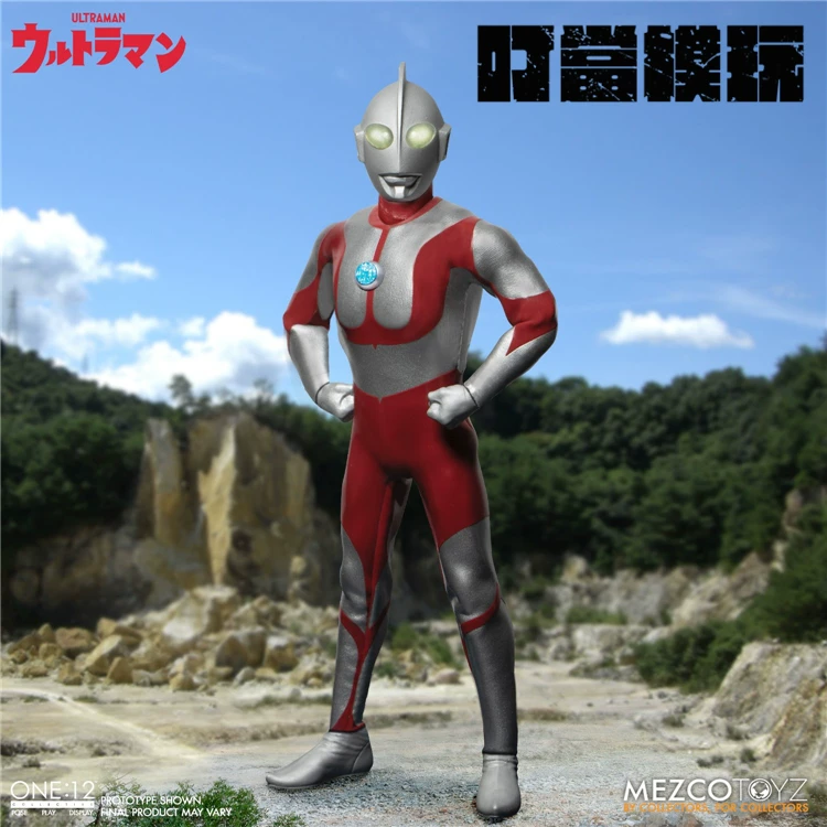 Модель для коллекции Spot Mezco ONE:12 Ultraman первого поколения, 6-дюймовая кукла-манекен, подлинная
