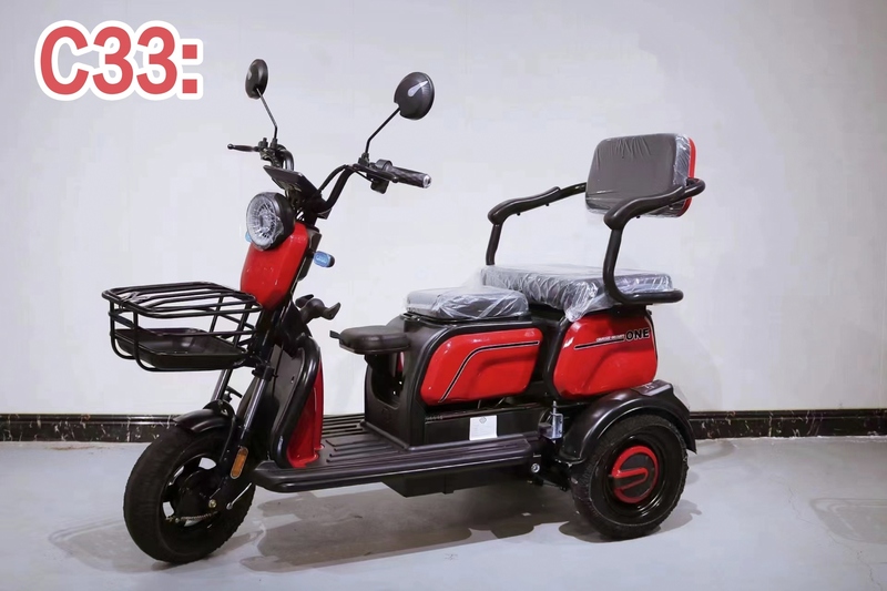 Electric Tricycle for Picking up and Dropping Off Children, Small Mobility Scooter for the Elderly, Elderly Mobility Scooter for Home Use