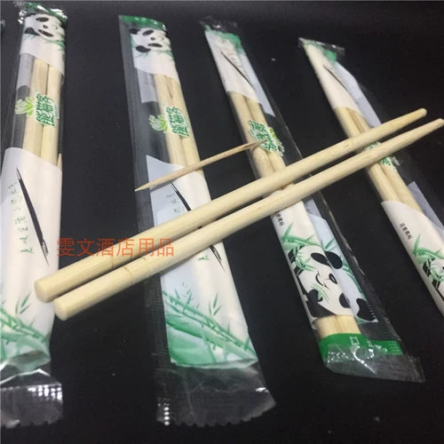 Wenwen Hotel 100 Double/Package Sex Soporstics/упаковка палочки для еды/круглые палочки для палочек/бамбука с зубочисткой