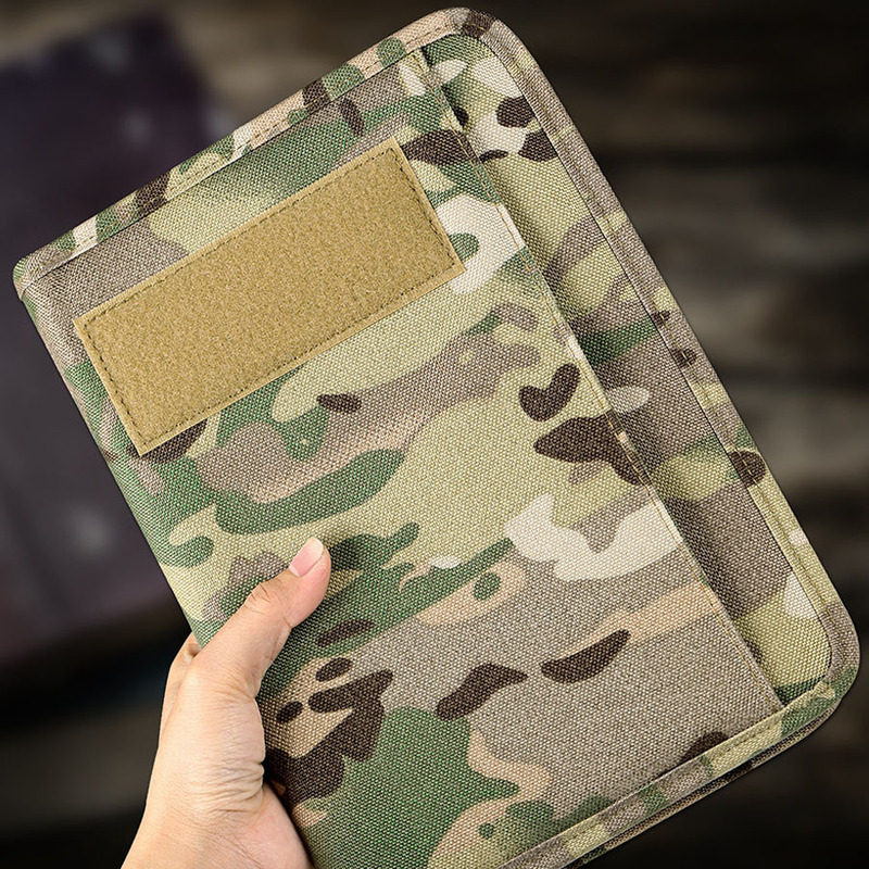 Cross-Border Outdoor Tactical A5 Loose-Leaf Paper Cover Military Enthusiast Supplies Outdoor Notebook Cover Cp Diary Cover