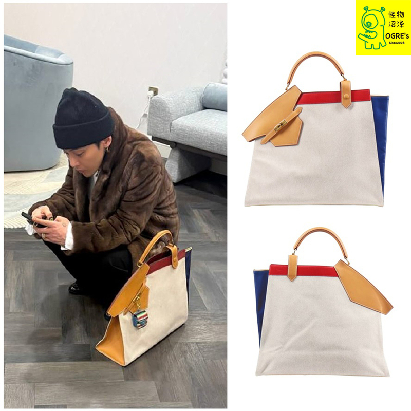 G-Dragon (Park Gyu-Rong) Same Style Himalaya Tote Bag Gd Merchandise Pain Bag Platinum Bag Kelly Bag Handbag