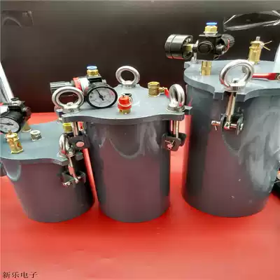 Water storage pressure barrel Carbon steel glue storage barrel AB valve accessories Glue dispensing paint can be customized dispensing machine pneumatic pressure tank