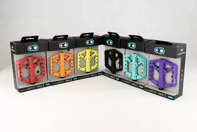 Crnkbroter new lake blue Stamp1 bicycle flat tread bearing mountain road foot pedal children AM