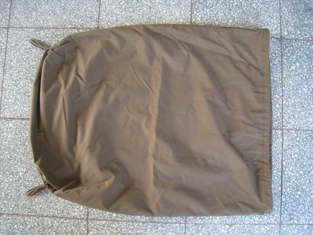 Decommissioned canvas umbrella bag Oversized storage bag Pocket Outdoor equipment 120×71cm