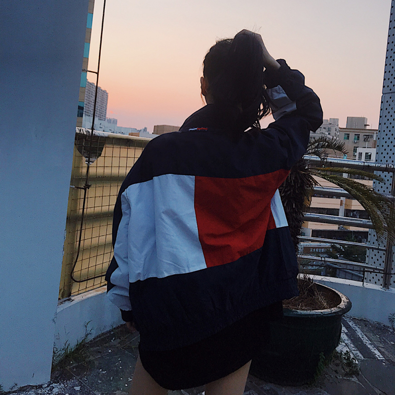 Tommy X Kith Double-Sided Collaboration Oversized Loose-Fitting Slimming Casual Trendy Brand Unisex Double-Sided Jacket Tommy X Kith Double-Sided Collaboration Oversized Loose-Fitting Slimming Casual Trendy Brand Unisex Double-Sided Jacket