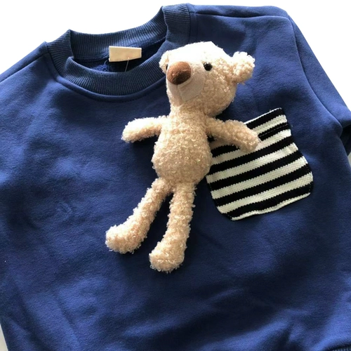 Бархатная удерживающая тепло мультяшная детская демисезонная утепленная толстовка для мальчиков, в западном стиле