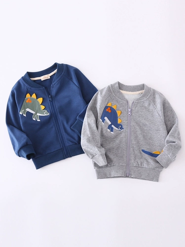 Осенняя весенняя детская куртка для мальчиков для отдыха, коллекция 2023, в корейском стиле, в западном стиле