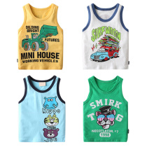 Boy vest wearing foreign baby cotton thin summer childrens clothing bottomed inside sling children sleeveless top