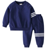 Осенняя толстовка для мальчиков, детский весенний спортивный комплект, детская одежда