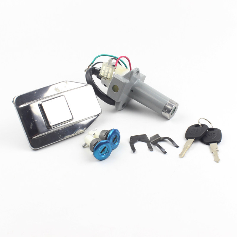 Locomotive WY125-A set lock fuel tank cover WY125-C electronic door lock old style set lock