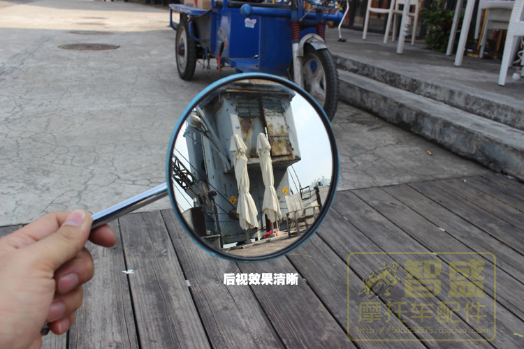 Hoàng tử gương gương chiếu hậu xe máy gương gương chiếu hậu Hoàng Tử GN125 gương 10 MÉT chỉnh nha cặp gương xe máy 360