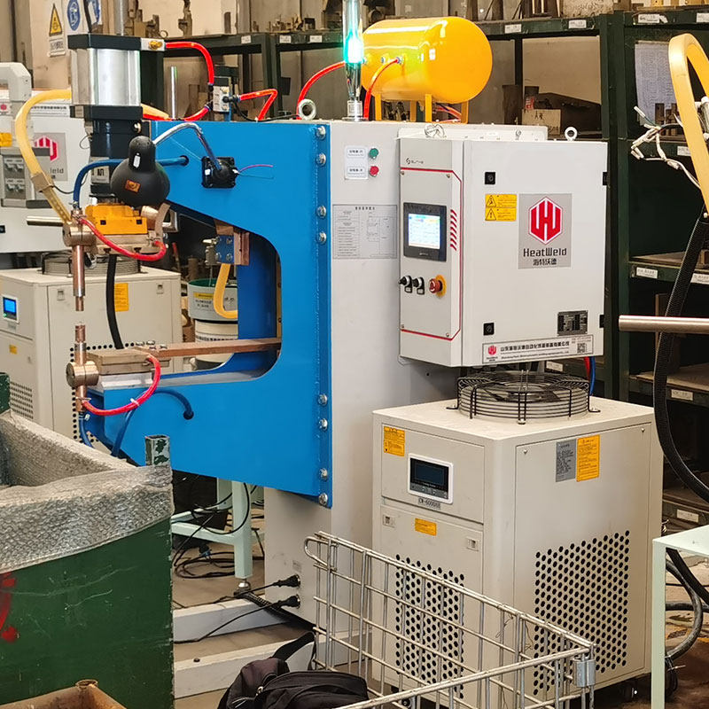 Medium frequency AC point welding machine DTB160 frequency conversion contravariant pneumatic point convex welding machine nut fast welding machine