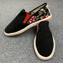 Handmade Xishan cloth shoes corduroy traditional mille-layer bottom old Beijing all-match youth middle-aged and elderly soft-soled shoes