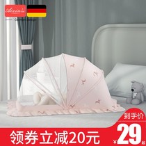 Anti-drop mosquito net baby prevents falling off the bed bed surrounding mosquito net mosquito net special bed small anti-mosquito cover baby can be folded