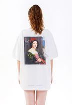 Trompe lesprit 20 fw magic mirror black and white magic mirror illustration short sleeve tee