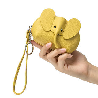 Genuine leather key bag coin purse card holder hand commuting bag