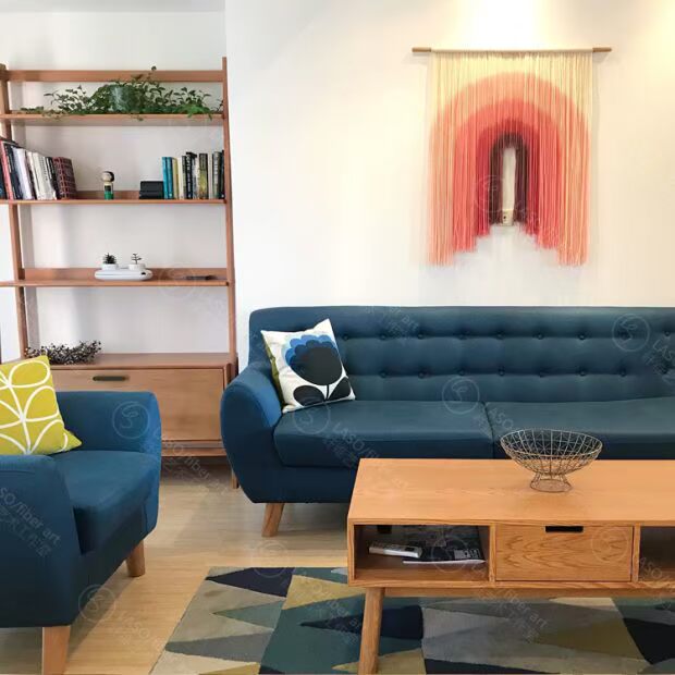 Tấm thảm nghệ thuật LASO / nghệ thuật treo tường B & B Bắc Âu treo đồ trang trí mềm mại Tấm thảm dệt bằng tay - Tapestry thảm treo tường phòng ngủ
