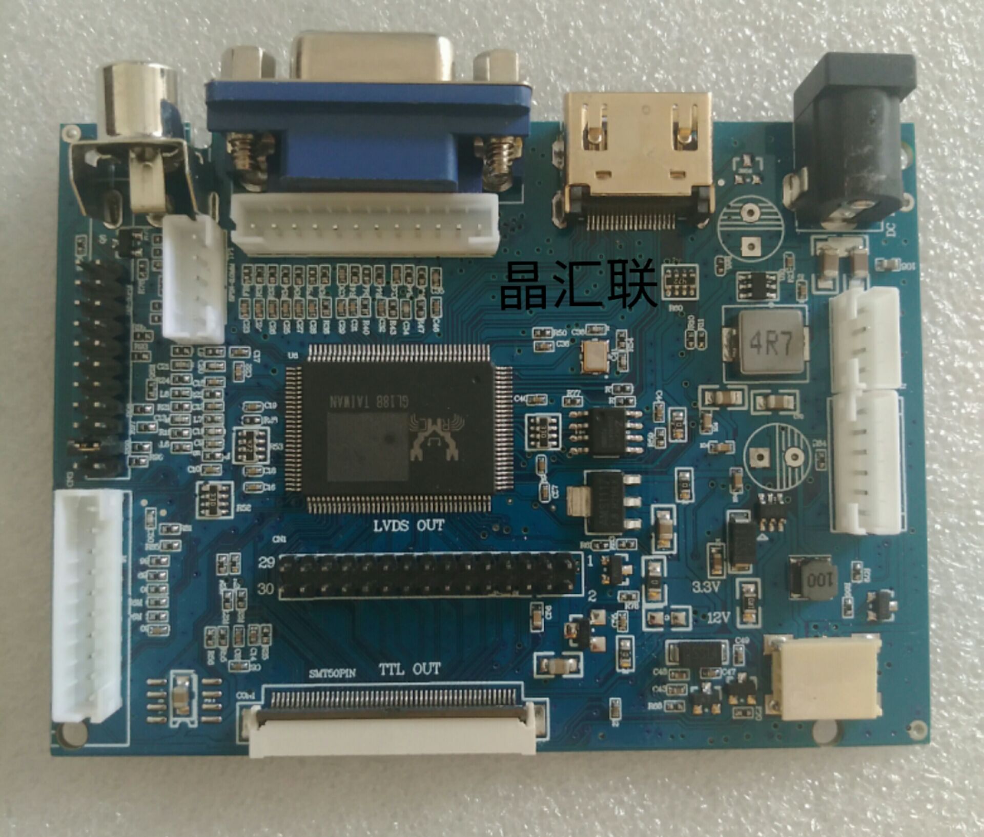 RTD2660 LCD driver board 7 inches 8 inches 9 inches 10 inches 15 6 40P50P universal point screen board PCB800099