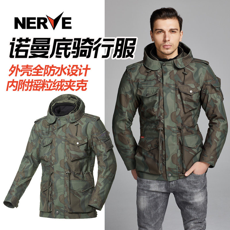 NERVE Locomotive Riding Clothing Autumn Winter Casual Jacket Waterproof Windproof Warm And Chill City Riding Jacket
