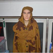 The former Soviet Union 19 1950s early system brown amoeba piece camouflage camouflage small and medium-sized number