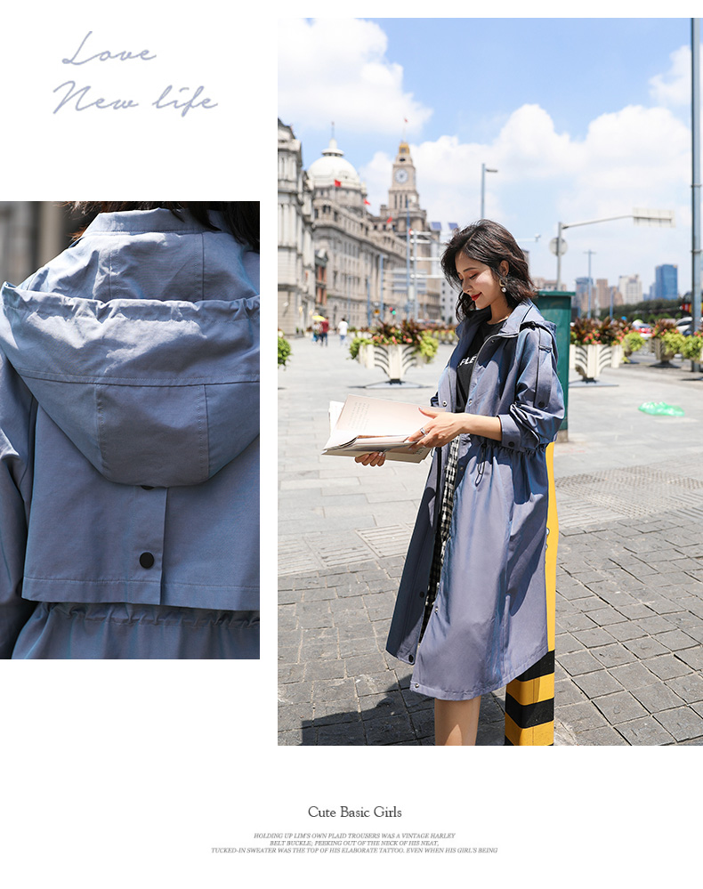 Trench pour femme      en Coton - Ref 3227751 Image 24