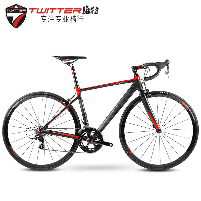 TWITTER hunter carbon fiber road car bike 18 20 22 speed breaking road bike