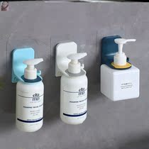 Laundry detergent rack wall hanging small bathroom bathroom rack hook glue finishing frame wall hanging toilet