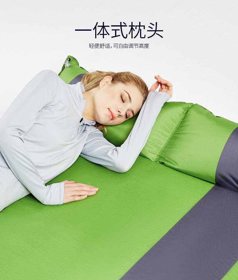 Nam Sói Độ ẩm Pad Làm dày Mở rộng Lều Thảm Thảm Thảm Cắm trại Ngoài trời Ngủ Giường đôi Tự động Bơm hơi - Thảm chống ẩm / Mat / Gối thảm xốp xpe cho bé