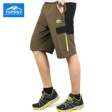 Дорожные быстросохнущие эластичные спортивные альпинистские шорты, штаны подходит для пеших прогулок для отдыха, для бега, быстрое высыхание