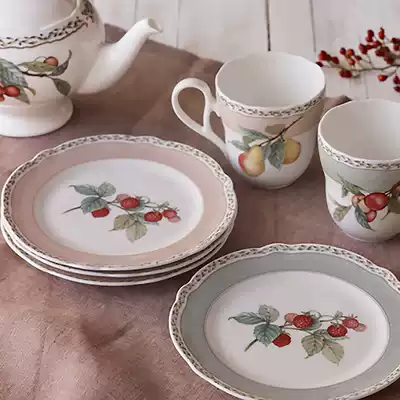 Spot Noritake Orchard Garden Orchard bone china mug plate breakfast gift box set