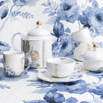 Spot Dutch Pip studio RoyalWhite Royal Blue and White Afternoon tea cup Saucer Coffee cup Teapot