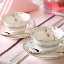 Spot Japanese Noritake Wu Hanasarasa flower gauze bone china coffee cup saucer black tea cup saucer gift box