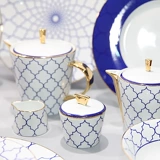 Spot Authentic Legle France France, Ligu Four -Deppetal Ceramics Ceramics, Golden Border Teapot 750/360ML