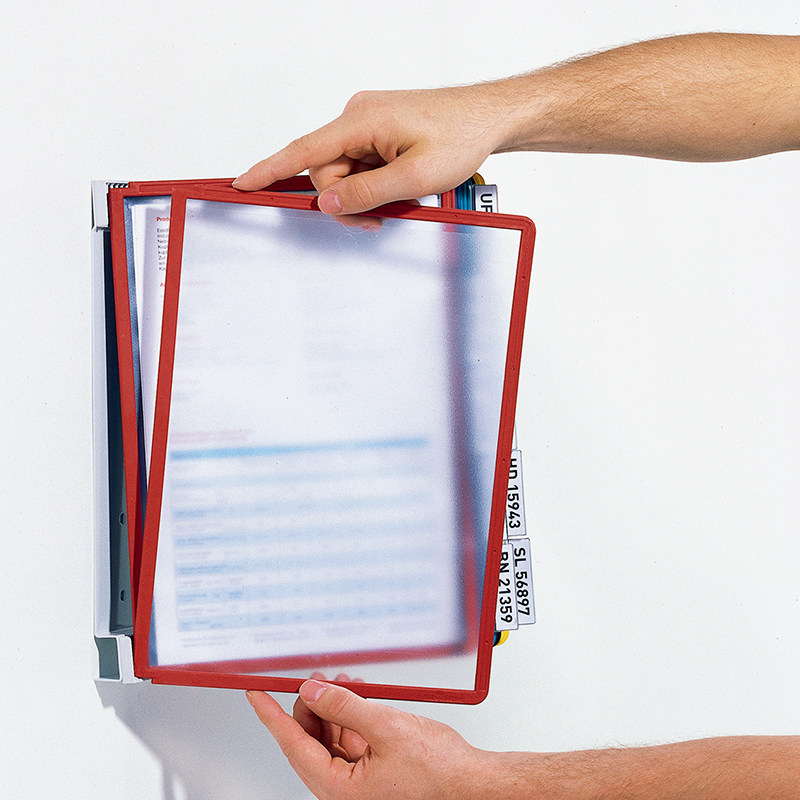 German original imported office supplies Dupel DURABLE high-grade durable plastic refined hanging show shelf