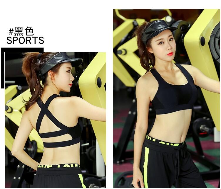 Kích thước lớn phòng tập thể dục áo ngực chống sốc thể thao đồ lót thu thập vẻ đẹp trở lại tốc độ chất béo khô mm200 kg yoga chạy vest áo tập adidas