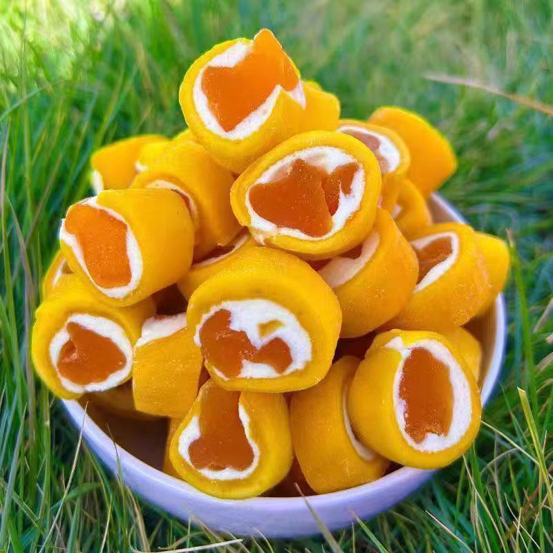 【Same as In-Store】New Product Mango Peach Marshmallow Candied Fruit Snacks Office Leisure Snacks Authentic Package