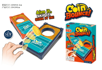 2021 childrens desktop educational toy plastic bullet coin coin coin Game coin bounce multiplayer parent-child interaction