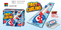 Dryland curling Ball Bowling Toys Roll Panel Parent-Child Puzzle Portable Table Tour fast curling