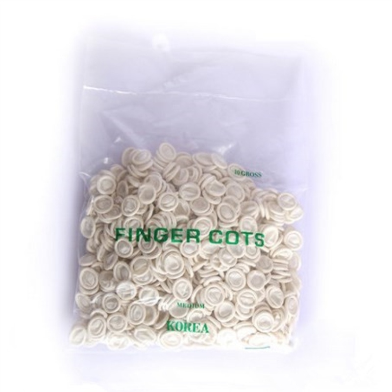 Latex Hand Fingertip Disposable Dust-free Decontamination Electronics Industrial Rubber Chalk Point Banknote Beauty Medecor Hand Fingertips